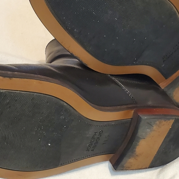 Joseph Abboud Black Chelsea Dress Boots, Size 11.5 - Picture 5 of 5